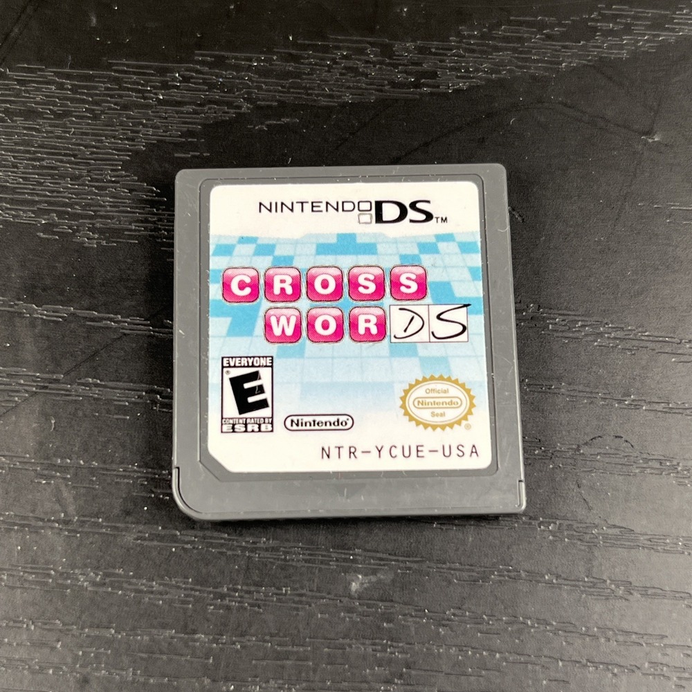 Crosswords DS (Nintendo DS, 2008) Cartridge Only